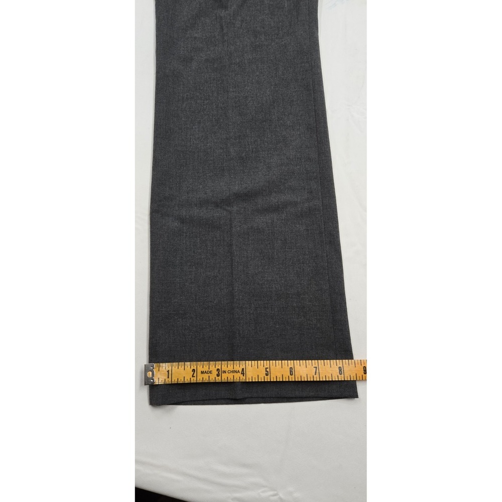 Liz Claiborne Women's Dress Pants Size 6 Audra Gray Straight Mid Rise - Picture 14 of 14